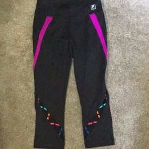 EUC, FILA sport capri leggings.